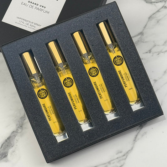 Grand Cru Vanilla: Four Bottle Gift Box :: Eau de Parfum